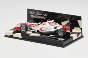 Super Aguri SA05 #23 Y. Ide F1 2006 Minichamps 1:43 400060023 Fém – 3. kép a 5-ből