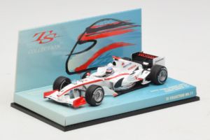 Super Aguri SA05 Honda #22 T. Sato 1st GP Bahrain 2006 Minichamps 1:43 518064322 Fém – 2. kép a 5-ből