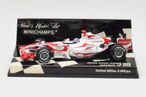 Super Aguri Honda SA06 #22 T. Sato Japanese GP 2006 Minichamps 1:43 400060122 Fém