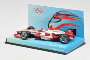 Super Aguri Honda SA07 #22 T. Sato Race Car 2007 Minichamps 1:43 518074322 Fém – 3. kép a 5-ből