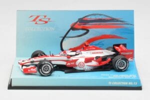 Super Aguri Honda SA07 #22 T. Sato Race Car 2007 Minichamps 1:43 518074322 Fém