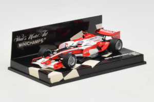 Super Aguri SA08 Honda #18 T. Sato F1 2008 Minichamps 1:43 400080018 Fém – 2. kép a 5-ből