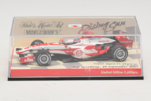 Super Aguri SA07 T. Sato F1 Showcar 2007 Minichamps 1:43 403080092 Fém – 5. kép a 5-ből
