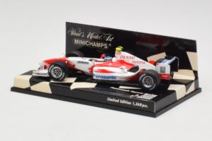 Toyota TF104 Panasonic Racing #0 R. Zonta 3rd Driver 2004 Minichamps 1:43 400040038 Fém – 3. kép a 5-ből