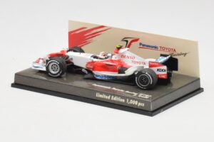 Toyota TF108 Showcar J. Trulli 2008 Minichamps 1:43 AM601297 Fém – 3. kép a 5-ből