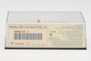 Toyota TF108 Showcar J. Trulli 2008 Minichamps 1:43 AM601297 Fém – 4. kép a 5-ből