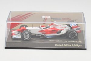Toyota TF108 Showcar J. Trulli 2008 Minichamps 1:43 AM601297 Fém – 5. kép a 5-ből