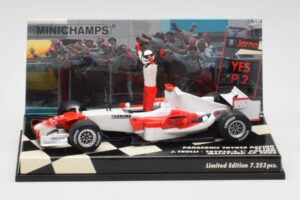 Toyota TF105 #16 J. Trulli Malaysia GP Podium 2005 Minichamps 1:43 400050116 Fém