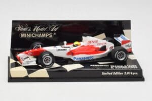 Toyota TF105 Panasonic Racing R. Schumacher Showcar 2005 Minichamps 1:43 400050087 Fém