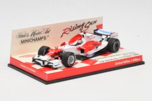 Toyota TF107 #12 J. Trulli F1 2007 Minichamps 1:43 403080081 Fém – 2. kép a 5-ből