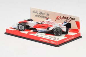 Toyota TF107 #12 J. Trulli F1 2007 Minichamps 1:43 403080081 Fém – 3. kép a 5-ből
