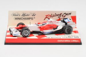 Toyota TF107 #12 J. Trulli F1 2007 Minichamps 1:43 403080081 Fém