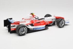 Toyota TF107 #12 J. Trulli F1 Launch Livery 2007 Minichamps 1:18 AM601321 Fém – 2. kép a 6-ből