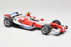 Toyota TF107 #12 J. Trulli F1 Launch Livery 2007 Minichamps 1:18 AM601321 Fém – 4. kép a 6-ből