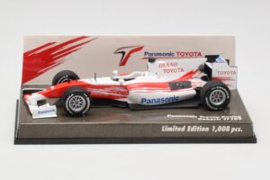 Toyota TF109 Panasonic Toyota Racing #9 J. Trulli F1 2009 Minichamps 1:43 AM621323 Fém