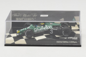 Tyrrell 012 Ford #3 M. Alboreto F1 1983 Minichamps 1:43 400830003 Fém – 4. kép a 5-ből