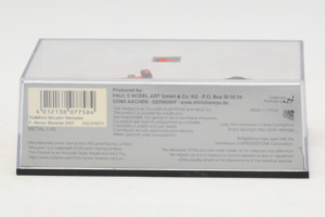 McLaren MP4-22 Mercedes #1 F. Alonso Vodafone McLaren Showcar F1 2007 Minichamps 1:43 533074371 Fém – 5. kép a 5-ből