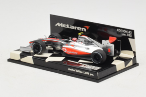 McLaren MP4-24 Mercedes #2 H. Kovalainen Vodafone McLaren Showcar F1 2009 Minichamps 1:43 530094372 Fém – 3. kép a 5-ből