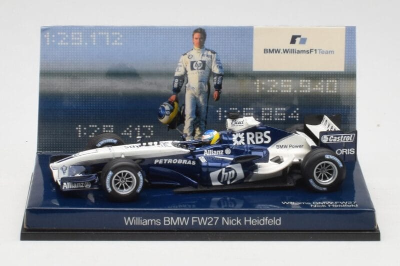Williams FW27 BMW #16 N. Heidfeld F1 2005 Minichamps 1:43 80420404067 Fém