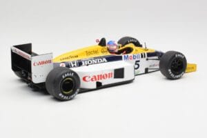 Williams FW11 Honda #5 N. Mansell F1 1986 MCG 1:18 MCG18627F Fém – 2. kép a 6-ből