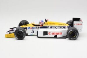 Williams FW11 Honda #5 N. Mansell F1 1986 MCG 1:18 MCG18627F Fém – 3. kép a 6-ből