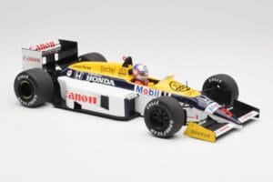 Williams FW11 Honda #5 N. Mansell F1 1986 MCG 1:18 MCG18627F Fém – 4. kép a 6-ből