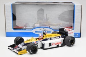 Williams FW11 Honda #5 N. Mansell F1 1986 MCG 1:18 MCG18627F Fém – 6. kép a 6-ből