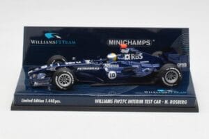 Williams FW27C N. Rosberg F1 Test 2005 Minichamps 1:43 400050110 Fém