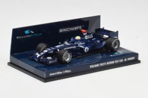 Williams FW27C BMW #7 M. Webber Test Car F1 2005 Minichamps 1:43 400050109 Fém – 2. kép a 5-ből