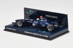 Williams FW27C BMW #7 M. Webber Test Car F1 2005 Minichamps 1:43 400050109 Fém – 3. kép a 5-ből