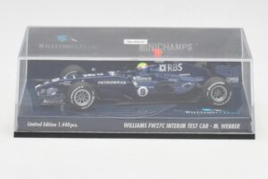 Williams FW27C BMW #7 M. Webber Test Car F1 2005 Minichamps 1:43 400050109 Fém – 5. kép a 5-ből