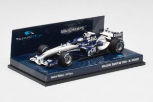 Williams FW28 M. Webber Showcar F1 2006 Minichamps 1:43 400060079 Fém – 2. kép a 5-ből