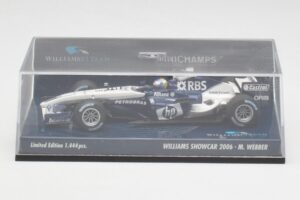 Williams FW28 M. Webber Showcar F1 2006 Minichamps 1:43 400060079 Fém – 5. kép a 5-ből