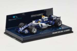 Williams FW28 Cosworth #10 N. Rosberg Williams F1 Team 2006 Minichamps 1:43 400060010 Fém – 2. kép a 5-ből