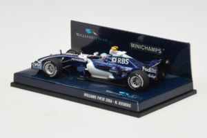 Williams FW28 Cosworth #10 N. Rosberg Williams F1 Team 2006 Minichamps 1:43 400060010 Fém – 3. kép a 5-ből