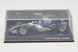 Williams FW28 Cosworth #10 N. Rosberg Williams F1 Team 2006 Minichamps 1:43 400060010 Fém – 4. kép a 5-ből