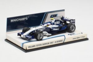Williams FW29 N. Rosberg F1 Showcar 2007 Minichamps 1:43 400070086 Fém – 3. kép a 5-ből