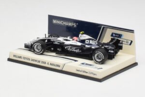 Williams FW30 K. Nakajima F1 Showcar Version 1 2008 Minichamps 1:43 400080078 Fém – 2. kép a 5-ből