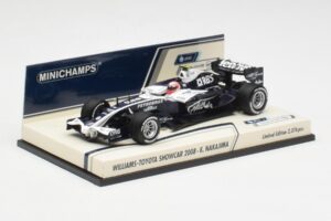Williams FW30 K. Nakajima F1 Showcar Version 1 2008 Minichamps 1:43 400080078 Fém – 3. kép a 5-ből