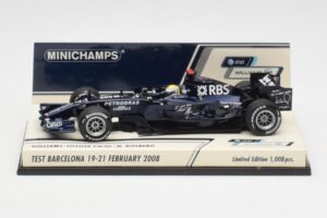 Williams FW30 N. Rosberg Barcelona Test 2008 Minichamps 1:43 400080207 Fém