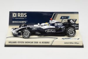 Williams FW30 N. Rosberg F1 Showcar 2008 Minichamps 1:43 403080077 Fém