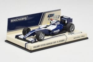 Williams FW31 N. Rosberg F1 Showcar 2009 Minichamps 1:43 400090086 Fém – 2. kép a 4-ből