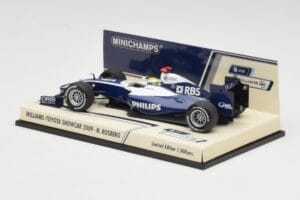Williams FW31 N. Rosberg F1 Showcar 2009 Minichamps 1:43 400090086 Fém – 3. kép a 4-ből