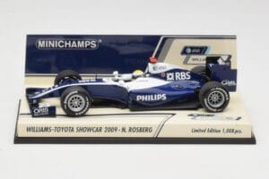 Williams FW31 N. Rosberg F1 Showcar 2009 Minichamps 1:43 400090086 Fém
