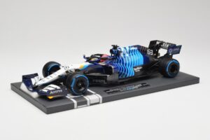 Williams FW43B Mercedes #63 G. Russell Belgian GP 2021 Minichamps 1:18 117211363 Gyanta – 2. kép a 7-ből