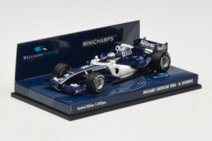 Williams FW28 Cosworth #10 N. Rosberg Williams F1 Team Showcar 2006 Minichamps 1:43 400060080 Fém – 2. kép a 5-ből