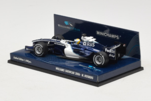 Williams FW28 Cosworth #10 N. Rosberg Williams F1 Team Showcar 2006 Minichamps 1:43 400060080 Fém – 3. kép a 5-ből