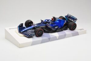 Williams FW44 Mercedes #23 A. Albon Bahrain GP 2022 Case Edition Minichamps 1:18 147220123 Gyanta – 2. kép a 7-ből