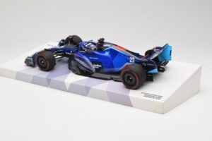 Williams FW44 Mercedes #23 A. Albon Bahrain GP 2022 Case Edition Minichamps 1:18 147220123 Gyanta – 5. kép a 7-ből