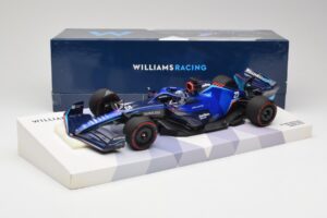 Williams FW44 Mercedes #23 A. Albon Bahrain GP 2022 Case Edition Minichamps 1:18 147220123 Gyanta – 7. kép a 7-ből
